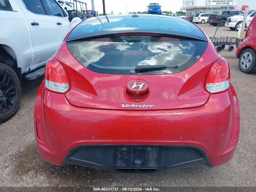 2012 Hyundai Veloster VIN: KMHTC6AD7CU075019 Lot: 40331721