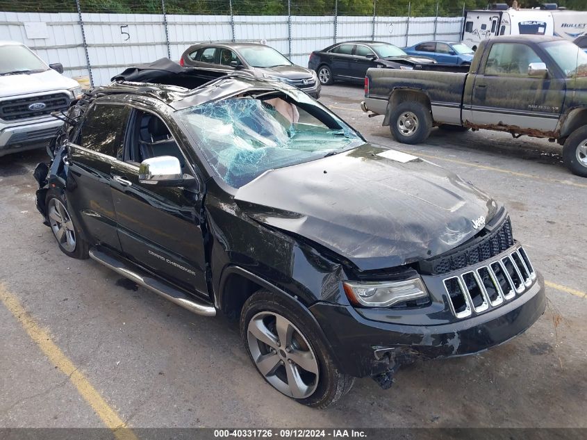 2014 Jeep Grand Cherokee Overland VIN: 1C4RJFCG3EC190656 Lot: 40331726