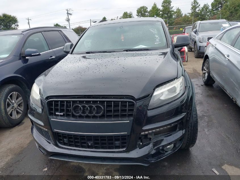 2015 Audi Q7 3.0T S Line Prestige VIN: WA1DGAFE9FD027022 Lot: 40331783