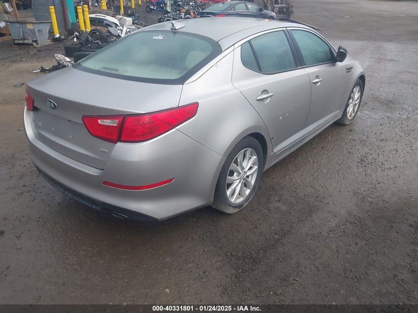 Vin: 5xxgm4a71eg303073, lot: 40820301, kia optima lx 20144