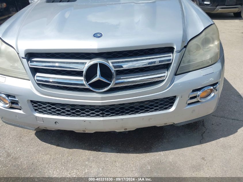 2007 Mercedes-Benz Gl 450 4Matic VIN: 4JGBF71EX7A178041 Lot: 40331830