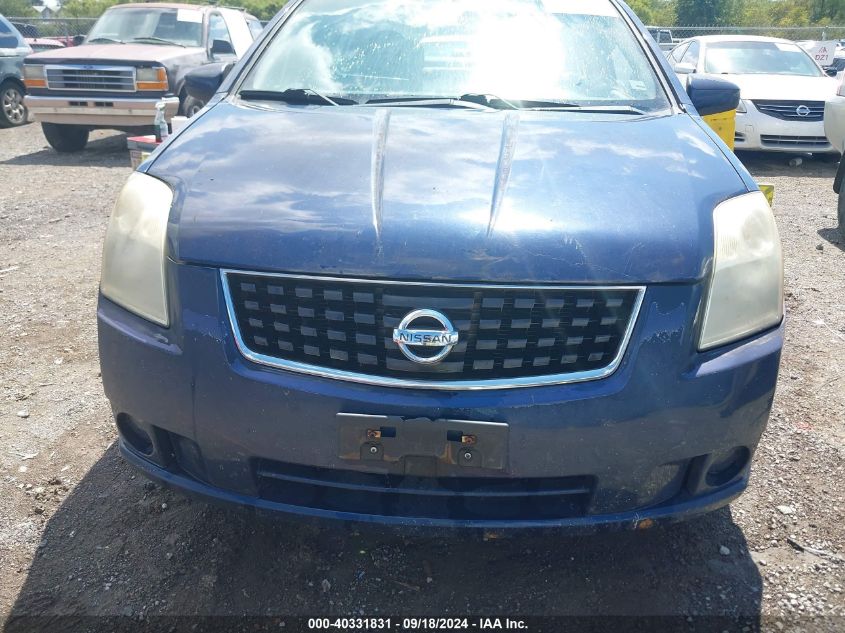 3N1AB61E48L747601 2008 Nissan Sentra 2.0