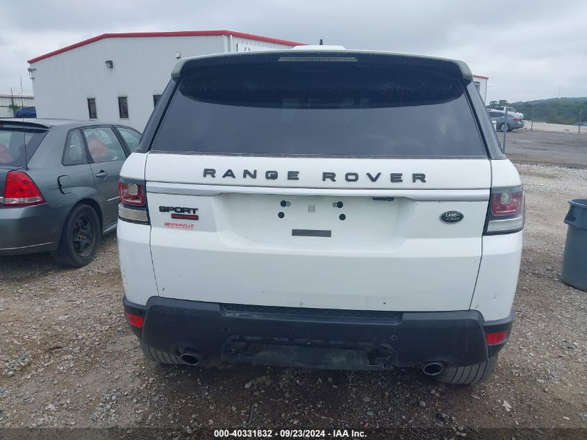 2016 Land Rover Range Rover Sport 5.0L V8 Supercharged/5.0L V8 Supercharged Dynamic VIN: SALWR2EFXGA576636 Lot: 40331832