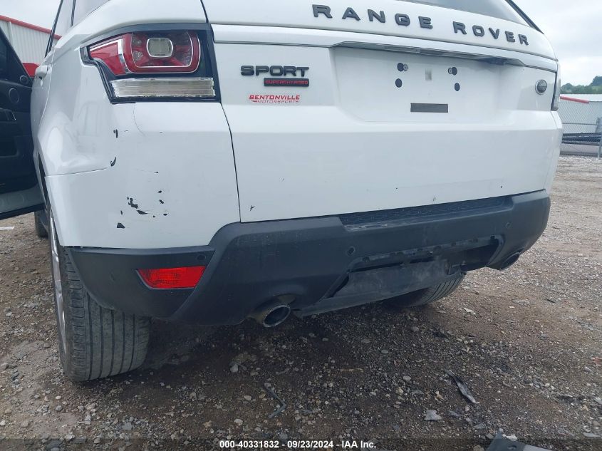 2016 Land Rover Range Rover Sport 5.0L V8 Supercharged/5.0L V8 Supercharged Dynamic VIN: SALWR2EFXGA576636 Lot: 40331832