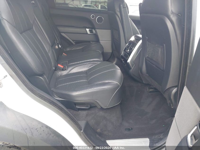 2016 Land Rover Range Rover Sport 5.0L V8 Supercharged/5.0L V8 Supercharged Dynamic VIN: SALWR2EFXGA576636 Lot: 40331832