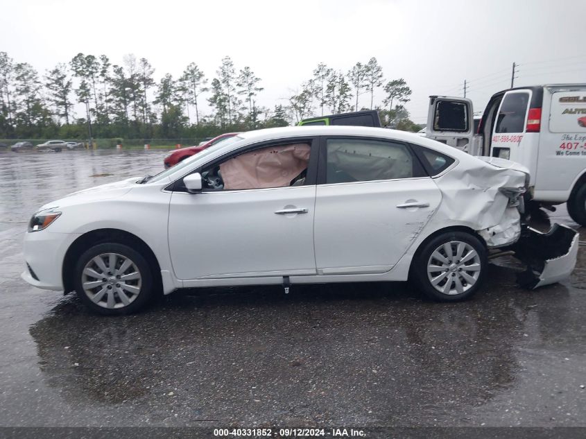 2018 Nissan Sentra S/Sv/Sr/Sl VIN: 3N1AB7AP6JY316063 Lot: 40331852