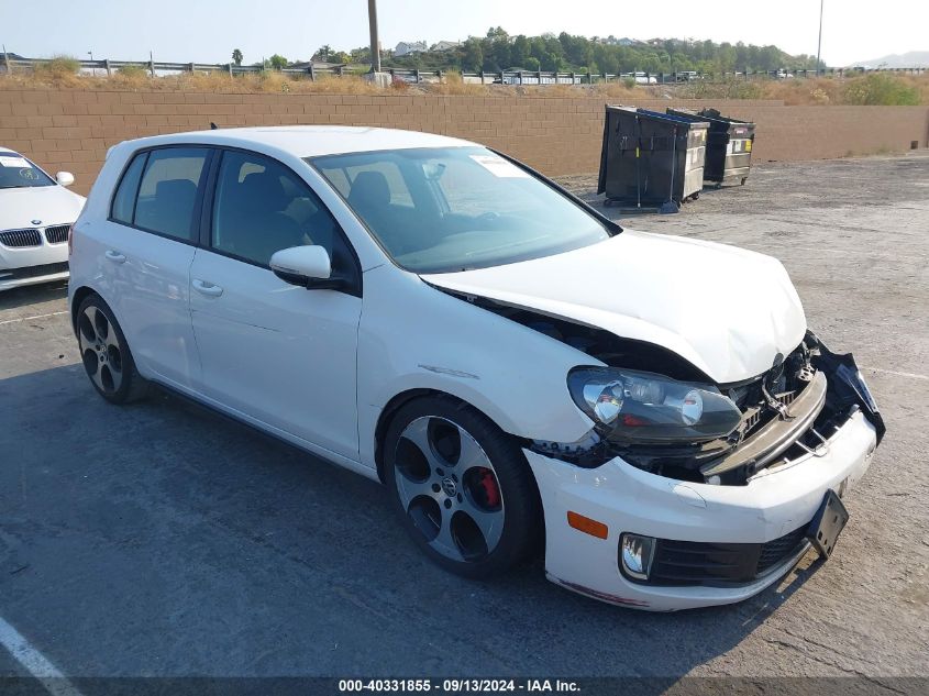 2013 Volkswagen Gti VIN: WVWHD7AJ3DW122488 Lot: 40331855