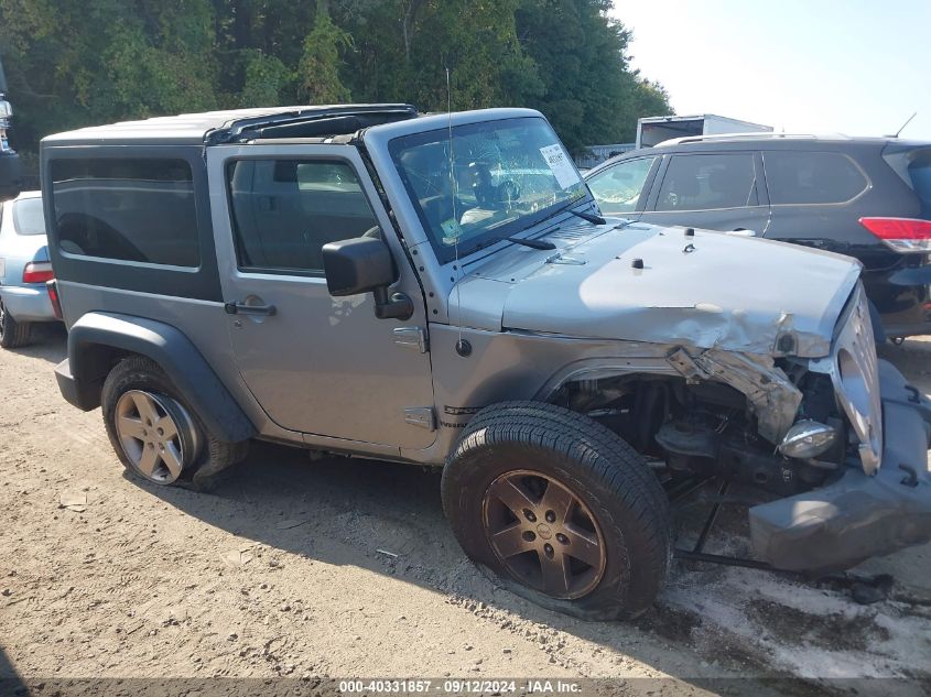 2014 Jeep Wrangler Sport VIN: 1C4AJWAGXEL227038 Lot: 40331857