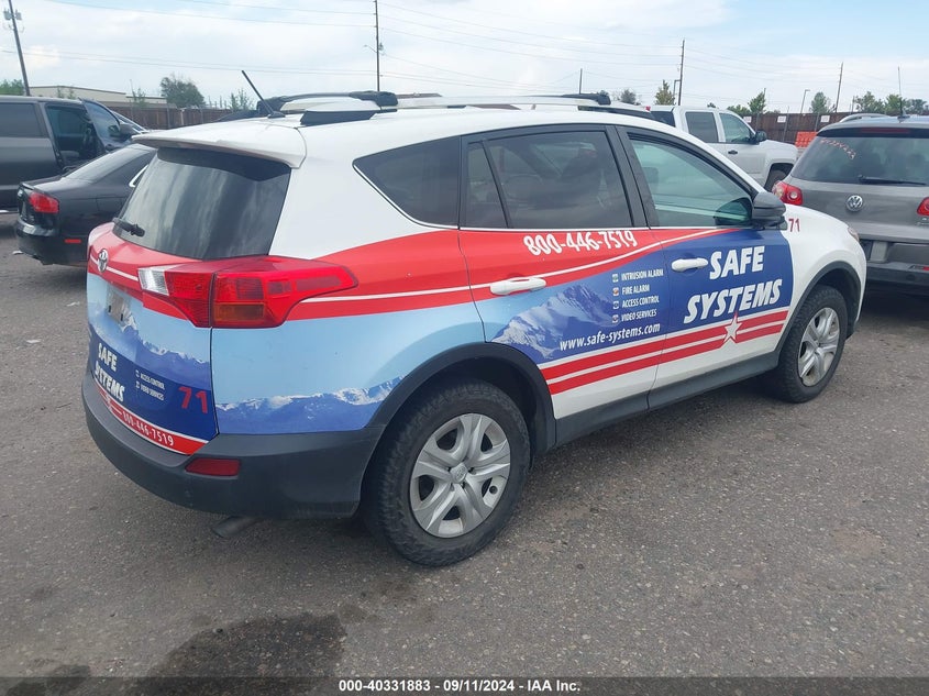 2014 TOYOTA RAV4 VIN: JTMBFREV5EJ010329