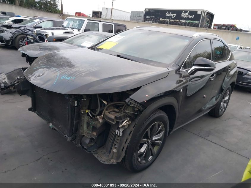 JTJYARBZ4H2071361 2017 LEXUS NX - Image 2