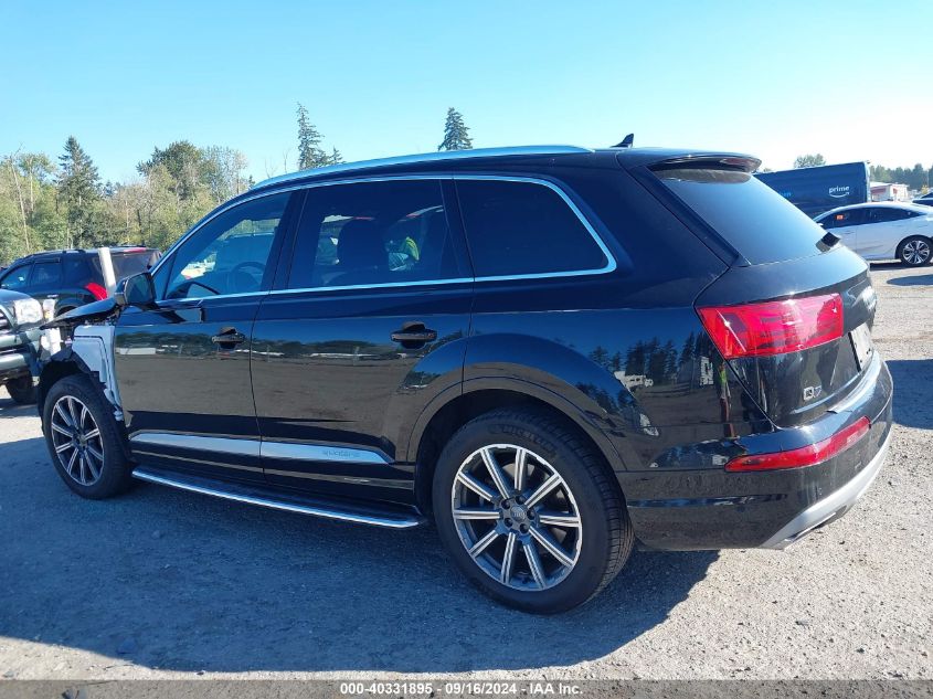 WA1LHAF71KD022174 2019 Audi Q7 45 Premium/45 Se Premium