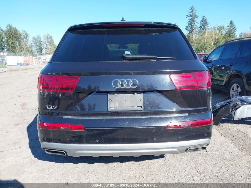 WA1LHAF71KD022174 2019 Audi Q7 45 Premium/45 Se Premium