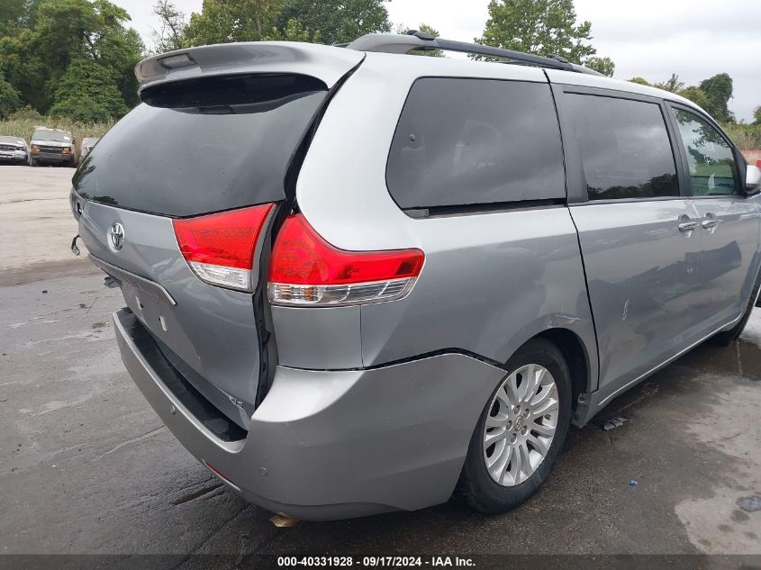 2013 Toyota Sienna Xle V6 8 Passenger VIN: 5TDYK3DC7DS319627 Lot: 40331928