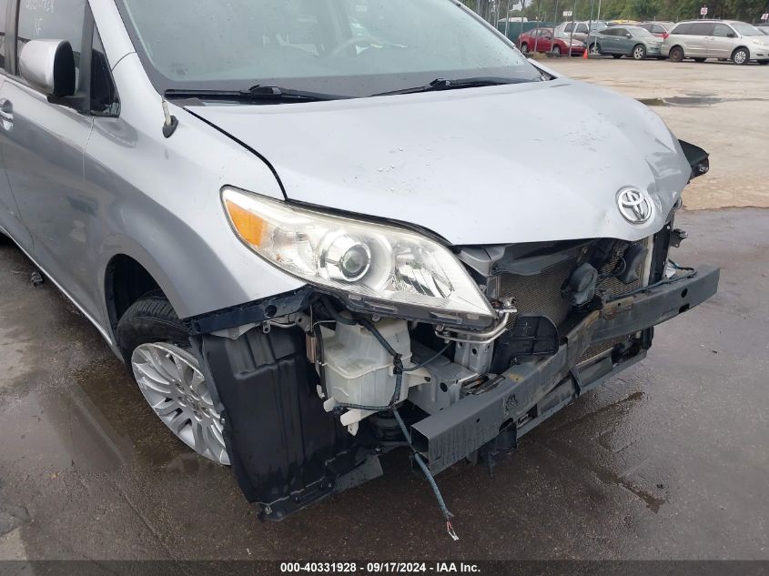 2013 Toyota Sienna Xle V6 8 Passenger VIN: 5TDYK3DC7DS319627 Lot: 40331928