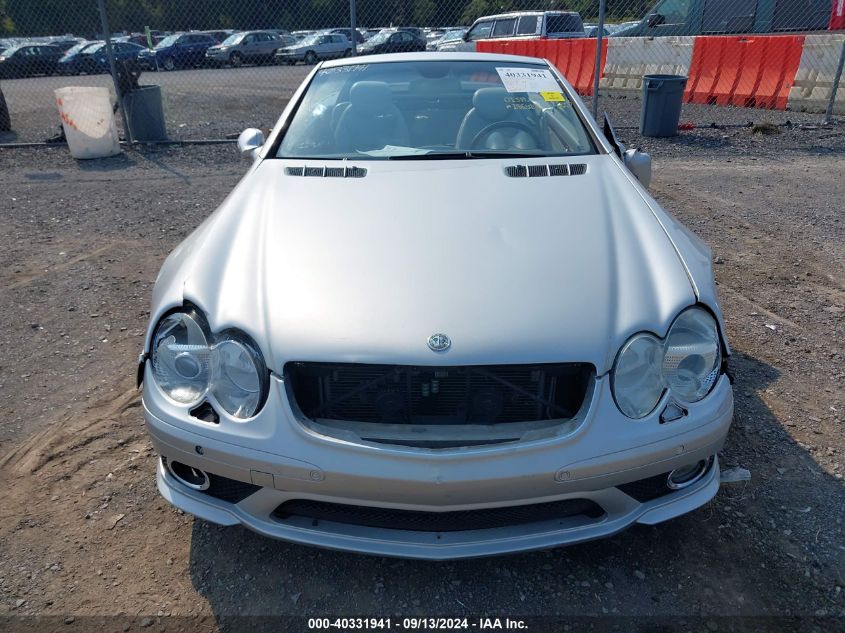 2003 Mercedes-Benz Sl 500 VIN: WDBSK75F23F020761 Lot: 40331941