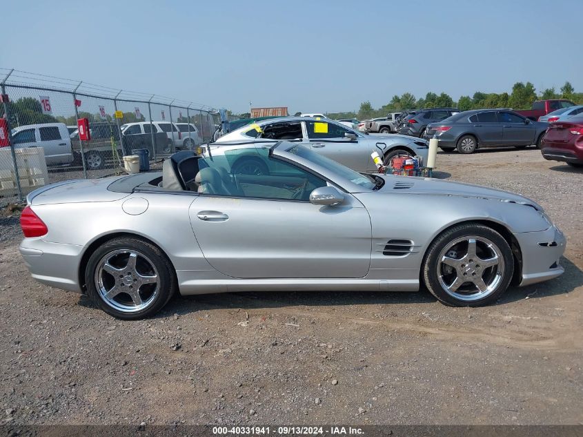 2003 Mercedes-Benz Sl 500 VIN: WDBSK75F23F020761 Lot: 40331941