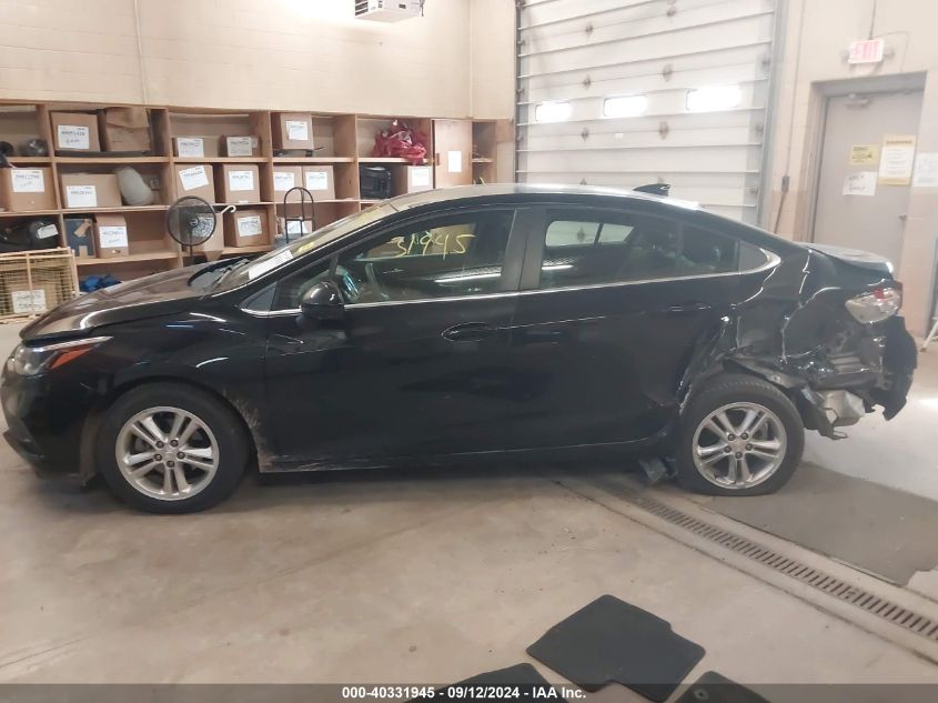 2018 Chevrolet Cruze Lt Auto VIN: 1G1BE5SM9J7172746 Lot: 40331945