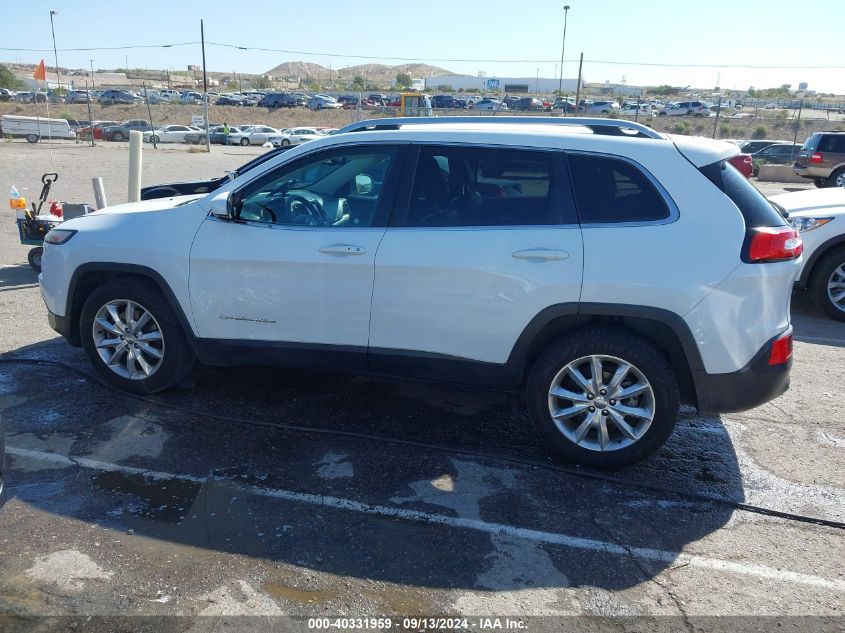 2016 Jeep Cherokee Limited VIN: 1C4PJLDB7GW200096 Lot: 40331959