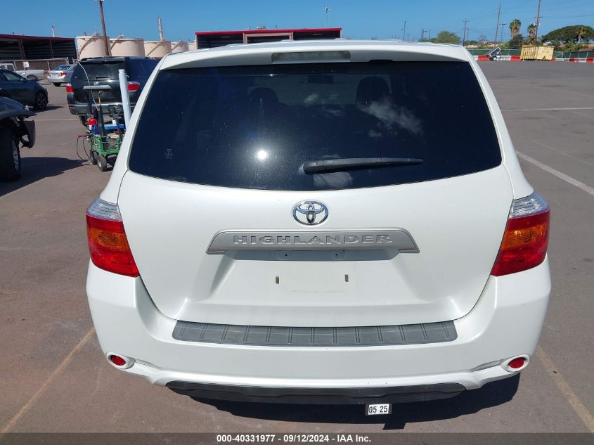 JTEZK3EHXA2099638 2010 Toyota Highlander Base V6