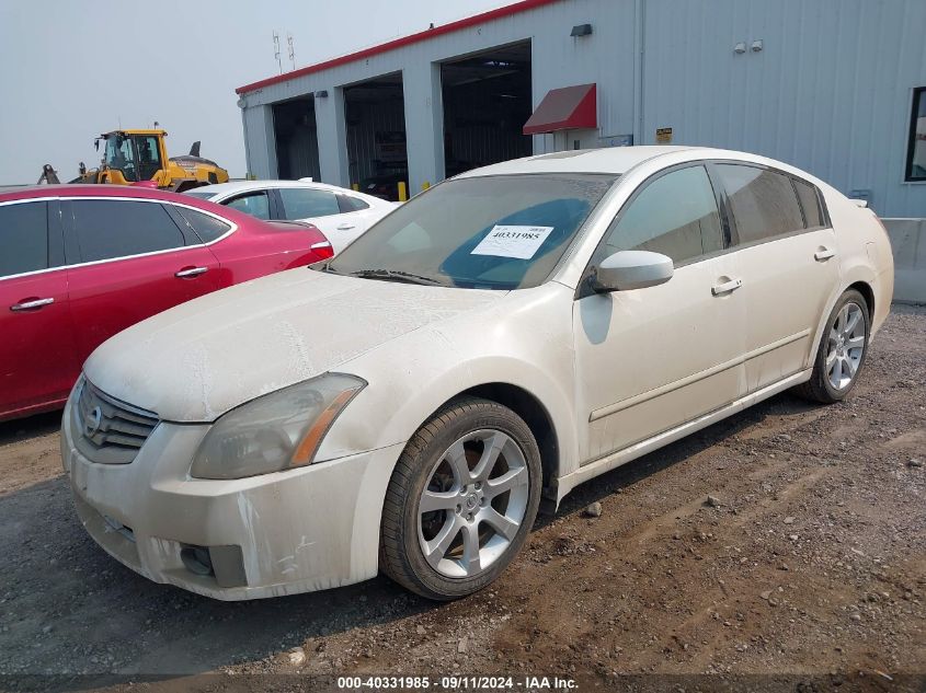 2007 Nissan Maxima 3.5 Se VIN: 1N4BA41E87C841120 Lot: 40331985