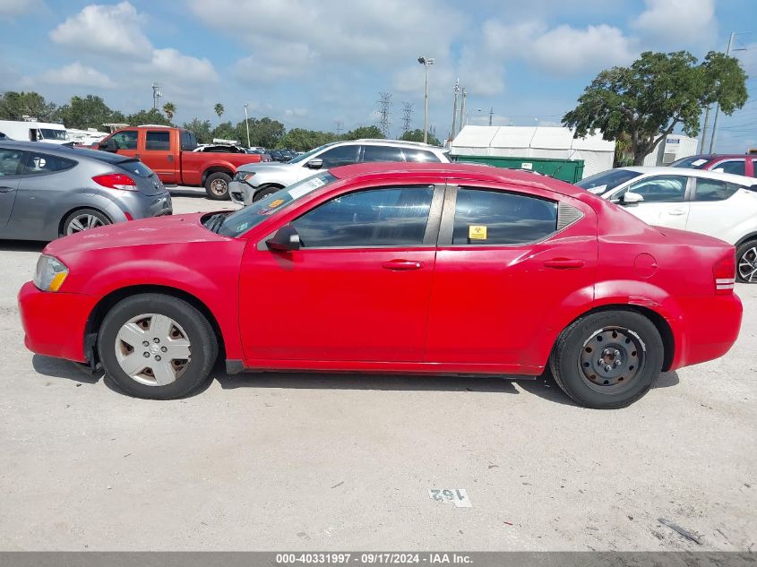 1B3LC46B99N518713 2009 Dodge Avenger Se/Sxt