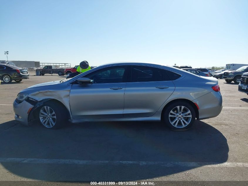 2015 Chrysler 200 Limited VIN: 1C3CCCAB0FN647875 Lot: 40331999