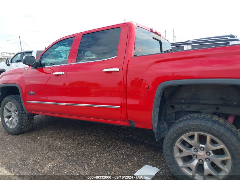 2018 GMC Sierra 1500 Slt VIN: 3GTU2NEC1JG243633 Lot: 40332000