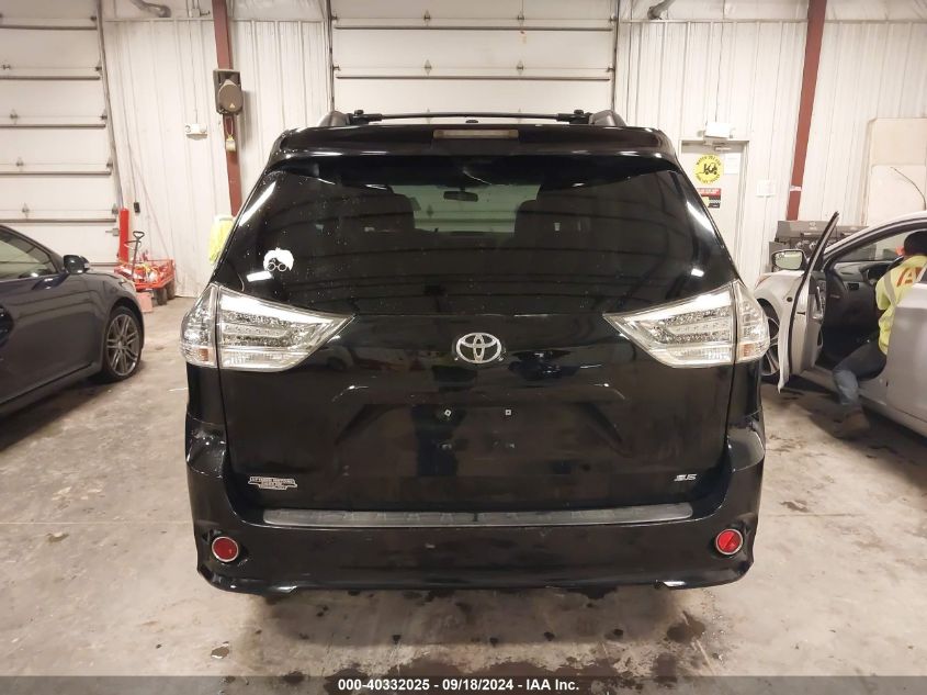 2011 Toyota Sienna Se VIN: 5TDXK3DC7BS038680 Lot: 40332025