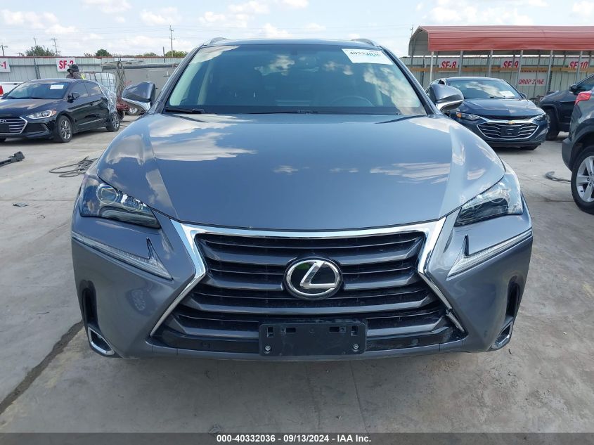 2016 Lexus Nx 200T VIN: JTJYARBZ6G2047223 Lot: 40332036