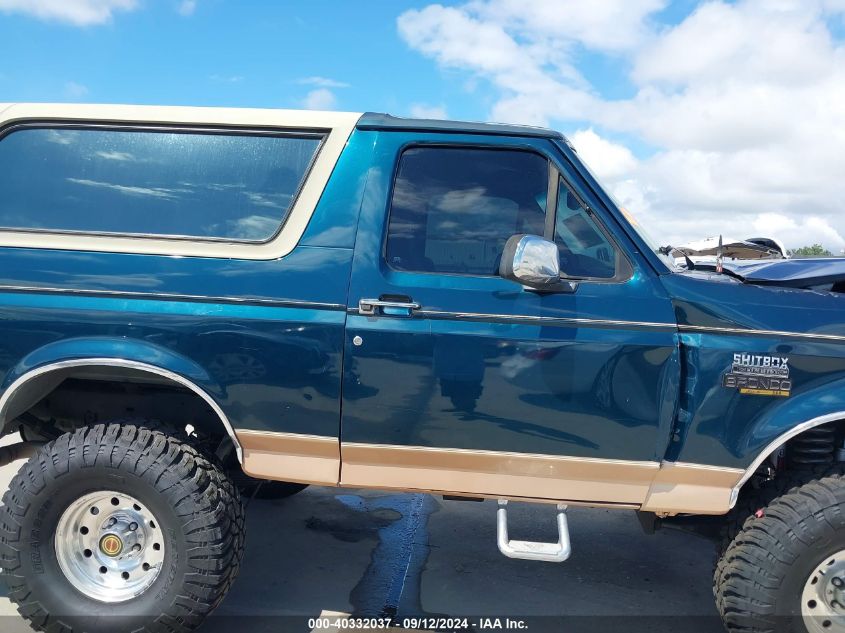 1994 Ford Bronco U100 VIN: 1FMEU15N6RLB47239 Lot: 40332037