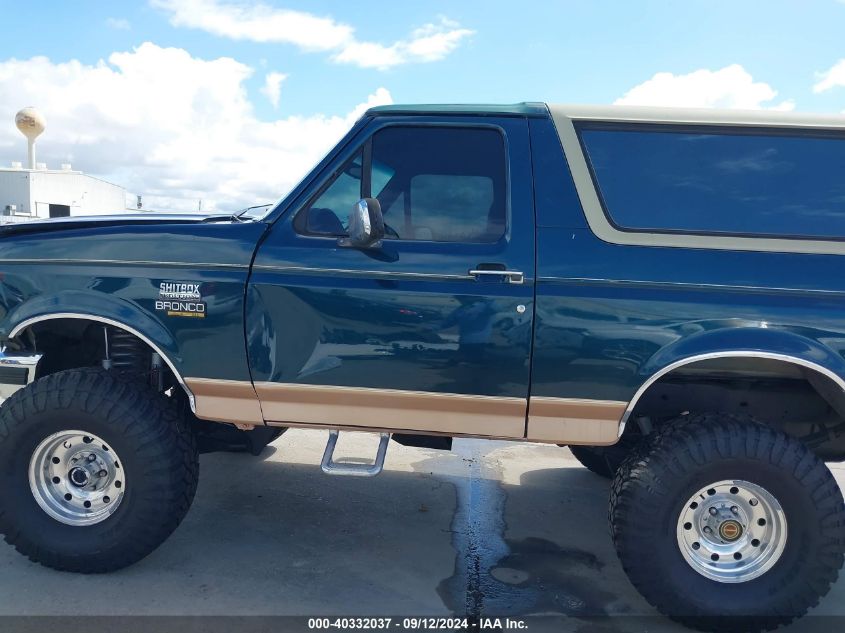 1994 Ford Bronco U100 VIN: 1FMEU15N6RLB47239 Lot: 40332037