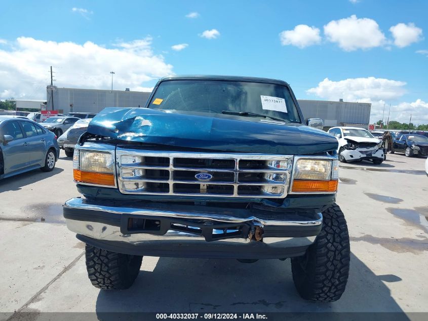 1994 Ford Bronco U100 VIN: 1FMEU15N6RLB47239 Lot: 40332037