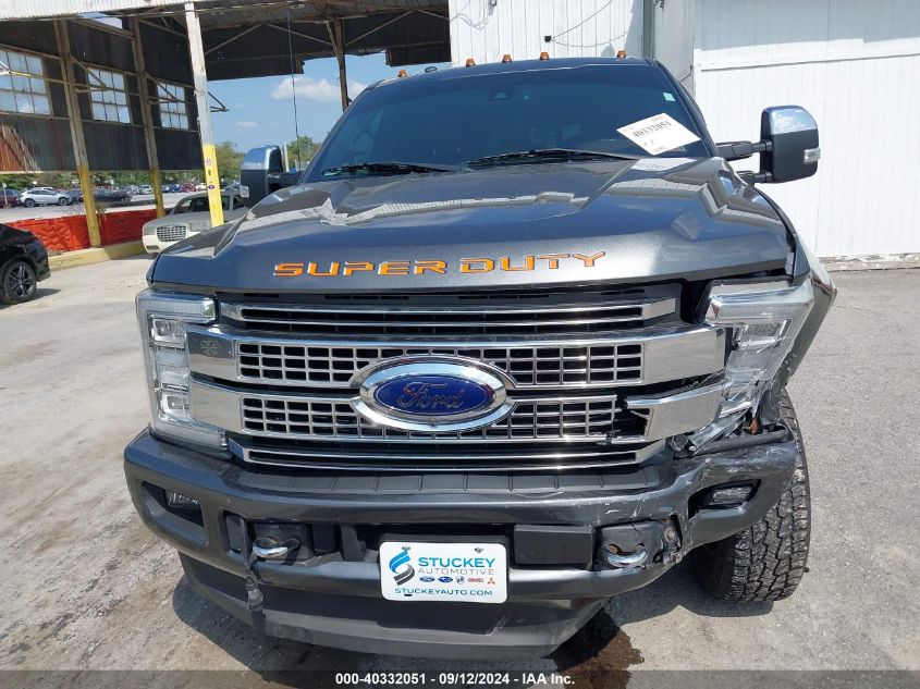 2017 Ford F-250 Platinum VIN: 1FT7W2BT0HEE32814 Lot: 40332051