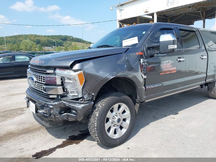 2017 Ford F-250 Platinum VIN: 1FT7W2BT0HEE32814 Lot: 40332051