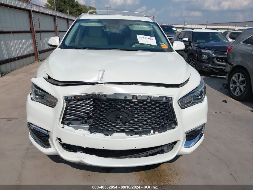 2020 Infiniti Qx60 Luxe VIN: 5N1DL0MN7LC503621 Lot: 40332054