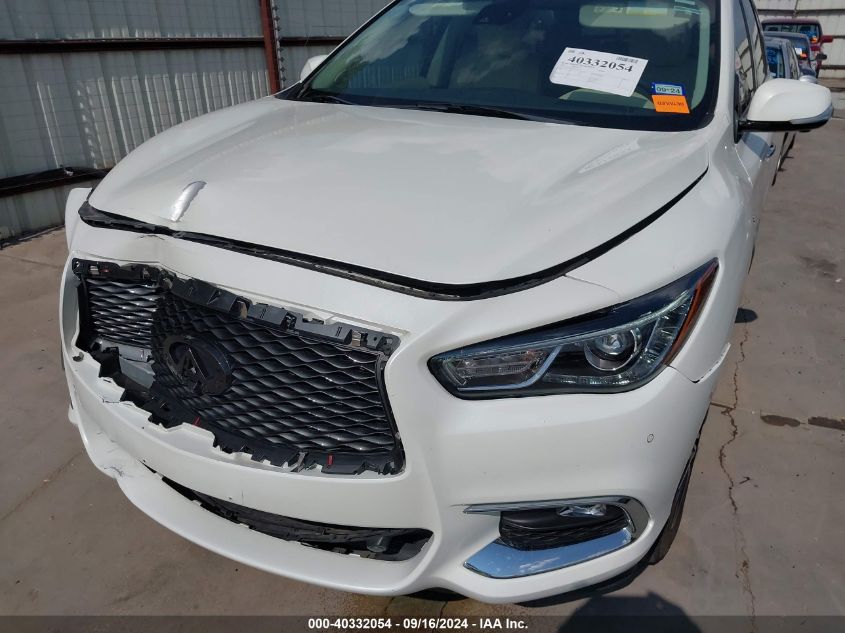 2020 Infiniti Qx60 Luxe VIN: 5N1DL0MN7LC503621 Lot: 40332054