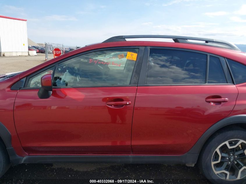 JF2GPADC7G8201539 2016 Subaru Crosstrek 2.0I Premium