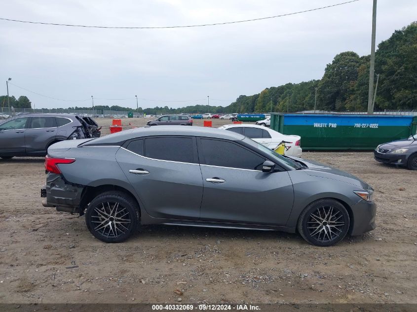 2018 Nissan Maxima 3.5 Sv VIN: 1N4AA6AP7JC392027 Lot: 40332069