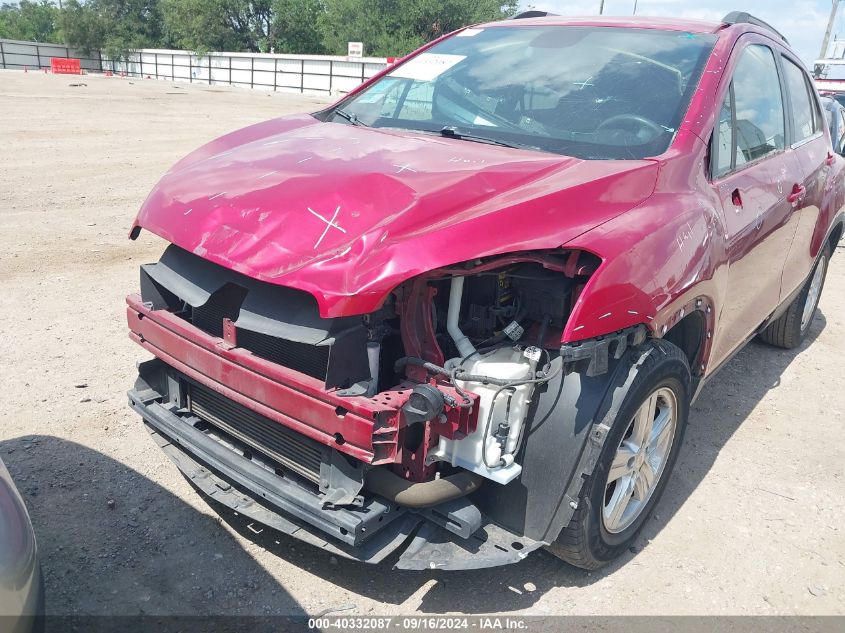 2015 Chevrolet Trax Lt VIN: KL7CJLSB5FB090962 Lot: 40332087