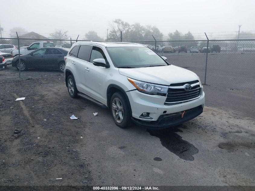 5TDDKRFH2FS140599 2015 TOYOTA HIGHLANDER - Image 1