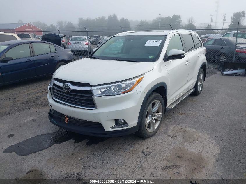 5TDDKRFH2FS140599 2015 TOYOTA HIGHLANDER - Image 2