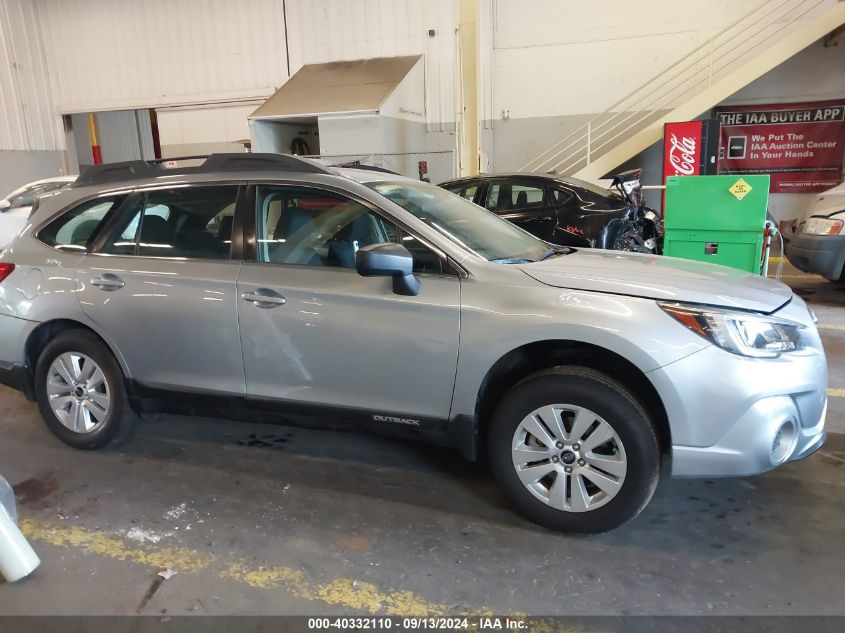 2018 Subaru Outback 2.5I VIN: 4S4BSAAC3J3252712 Lot: 40332110