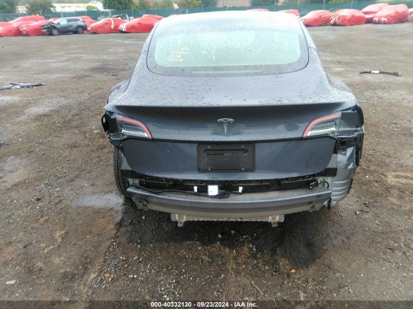 2023 Tesla Model 3 Rear-Wheel Drive VIN: 5YJ3E1EA1PF669489 Lot: 40332130