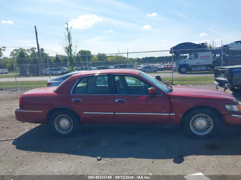 2000 Mercury Grand Marquis Ls VIN: 2MEFM75W5YX707000 Lot: 40332149