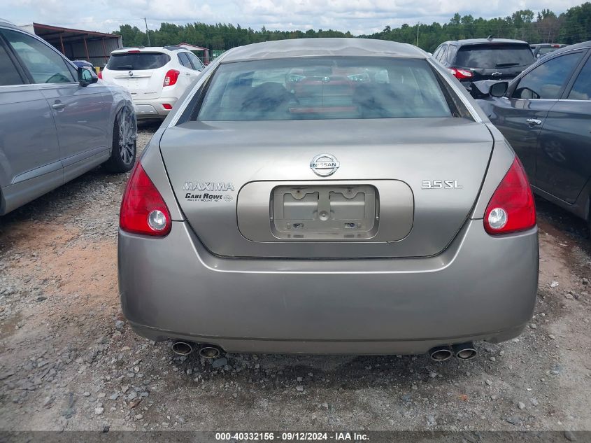 2006 Nissan Maxima 3.5 Se/3.5 Sl VIN: 1N4BA41E96C856403 Lot: 40332156