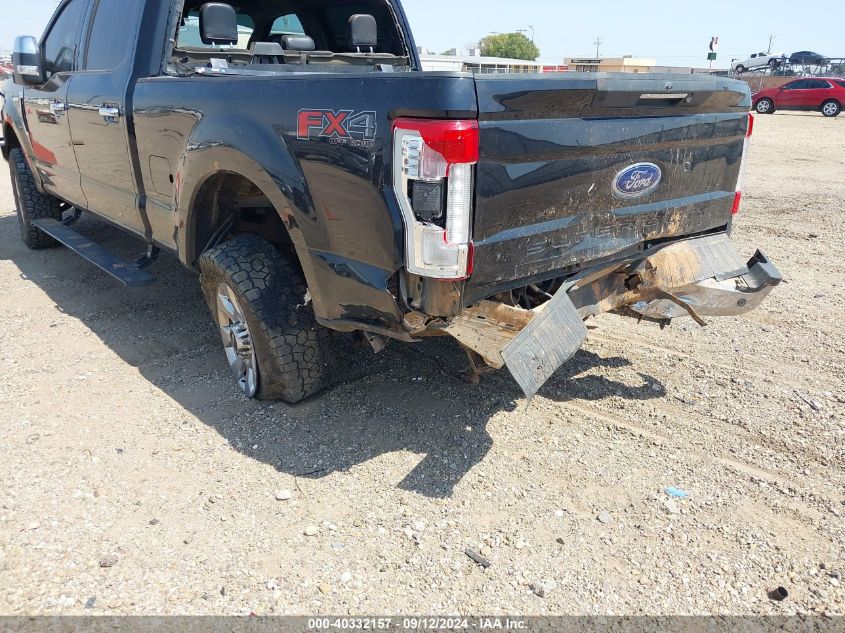 2019 Ford F-250 Lariat VIN: 1FT7W2B6XKEE70259 Lot: 40332157