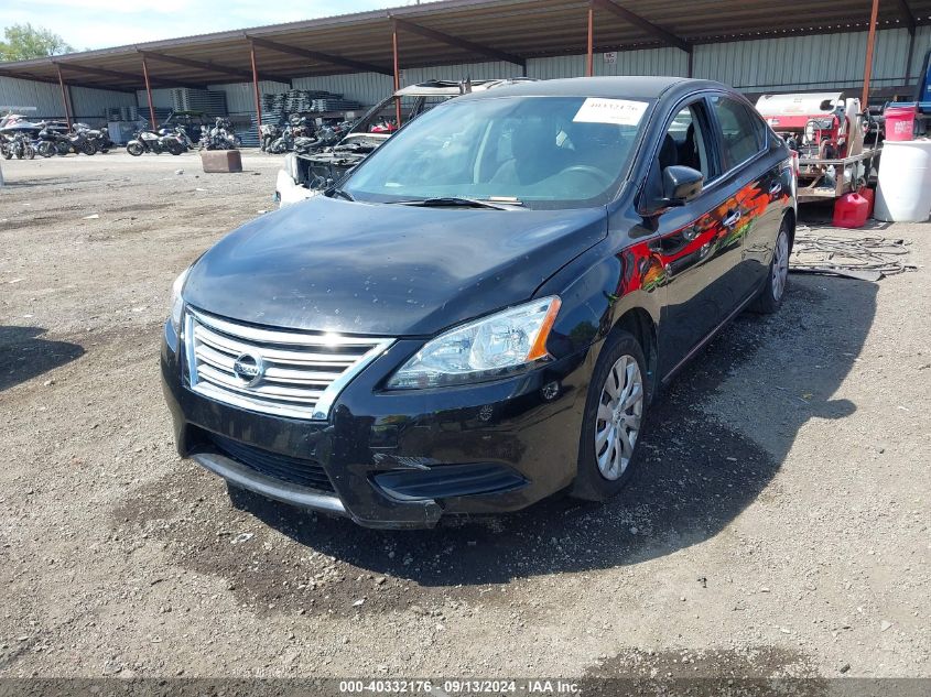 2013 Nissan Sentra Sv VIN: 3N1AB7AP0DL741778 Lot: 40332176