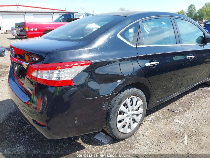 2013 Nissan Sentra Sv VIN: 3N1AB7AP0DL741778 Lot: 40332176