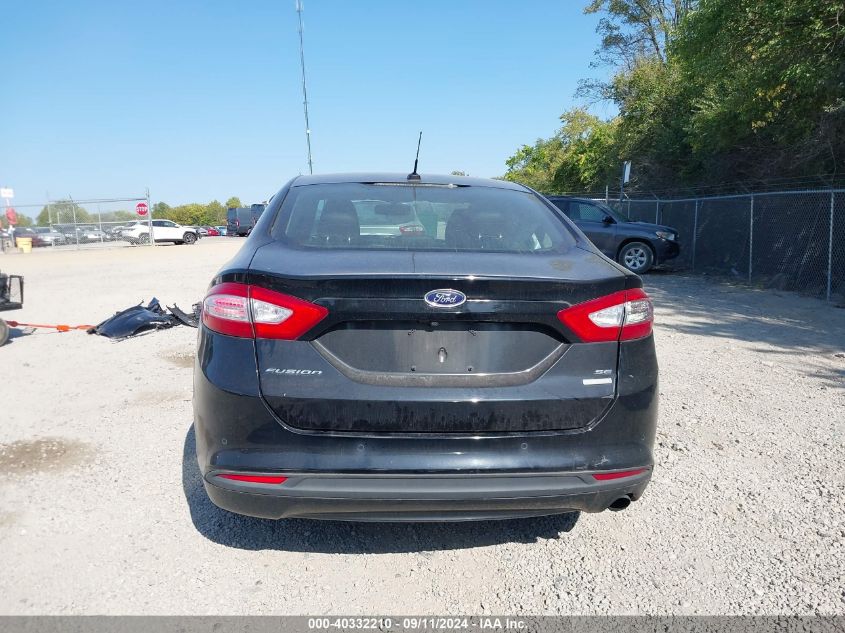 2016 FORD FUSION SE - 3FA6P0HD8GR379794