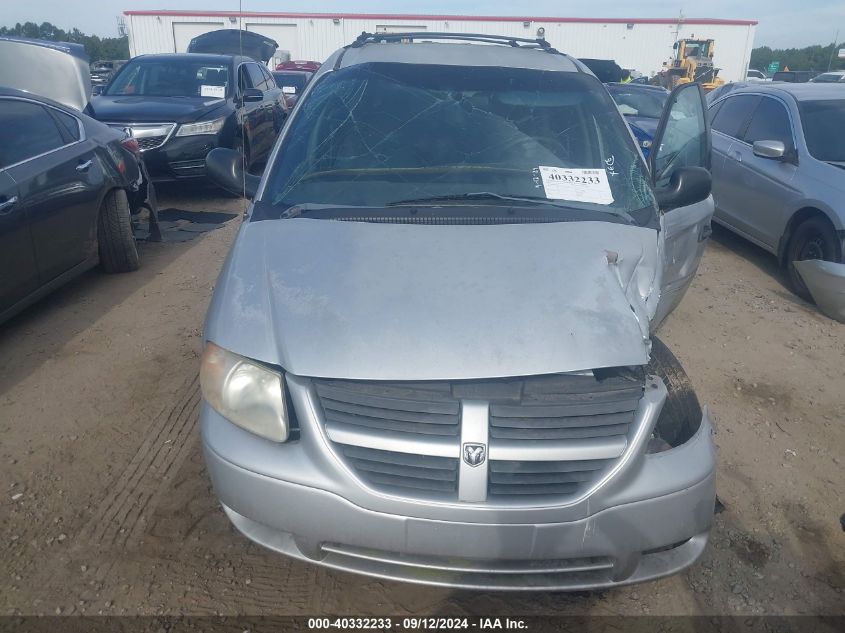 2005 Dodge Grand Caravan Se VIN: 1D4GP24R55B113701 Lot: 40332233